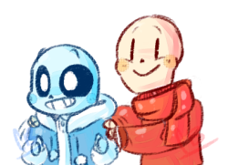 captainbutterybutt:  here have some smol skelebros 