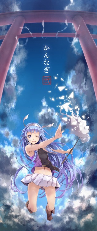 yuugen kannagi crazy shrine maidens nagi | #210010 | yande.re