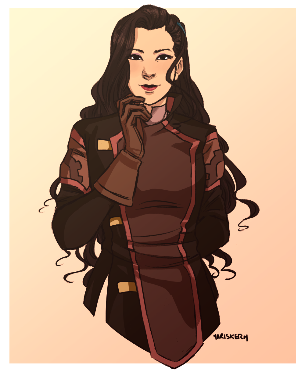 marisketch: So it turns out Asami’s a lot of fun to draw.