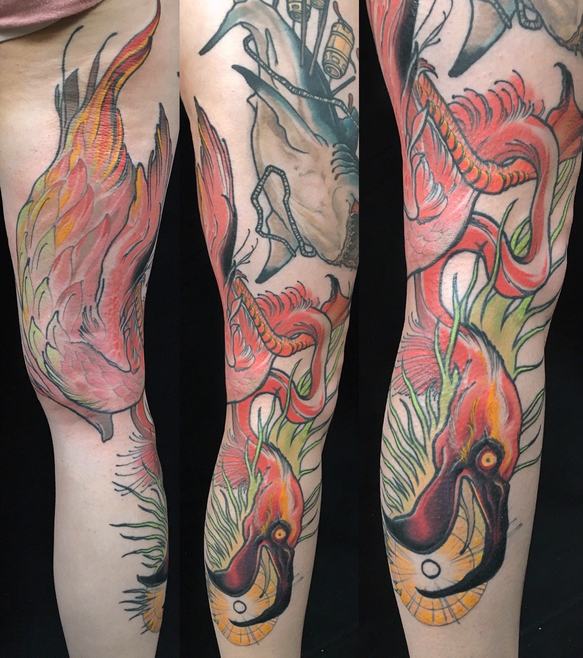 electrictattoos: sufferme: THE CAREFUL NAVIGATION OF DESTRUCTION. finished Rachel’s