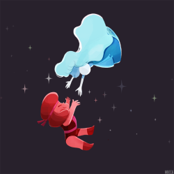 mocca528:  Ruby &amp; Sapphire 