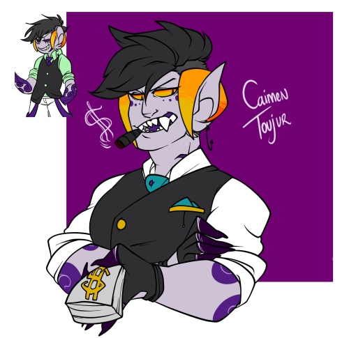 fantrollrumpus:Another update, this one to my drug lord Caimen!