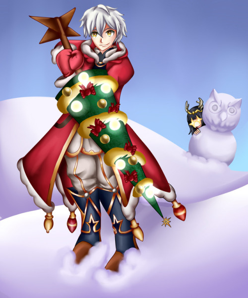 topmash:  I missed Christmas by a few hours but still, here’s my @nagamas entry for @gabydraws