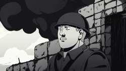 ca-tsuka:  Le Soldat Méconnu - french documentary about World War One (half) animated by Ugo Bienvenu and Kevin Manach (former Gobelins students) at Miyu Productions.Trailer : http://vimeo.com/92727562