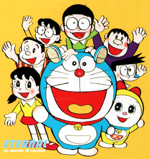 Doraemon Nobita Fujiko Fujio Cup Ceramic Mug Cup Movie Cartoon years 80