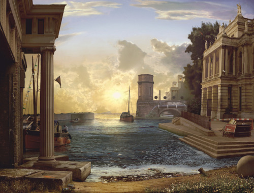 Emily Allchurch (click to enlarge)1. Ghost Towers (after Piranesi)2. Babel Britain (after Verhaecht)