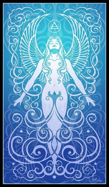 hajandrade:  Cristina McAllister Illustration: Air, Water, Earth & Fire 