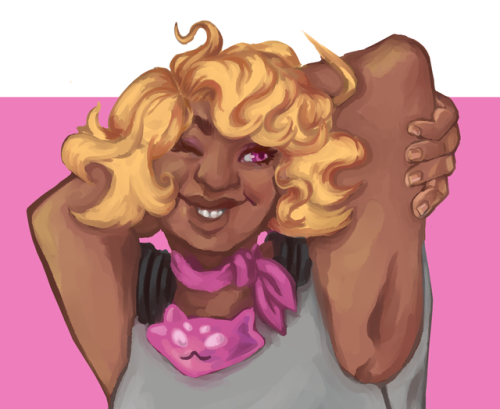 Redraw Of A Roxy Painting I Did A Year Ago! I Forgot The Gloves But U Know, W/e