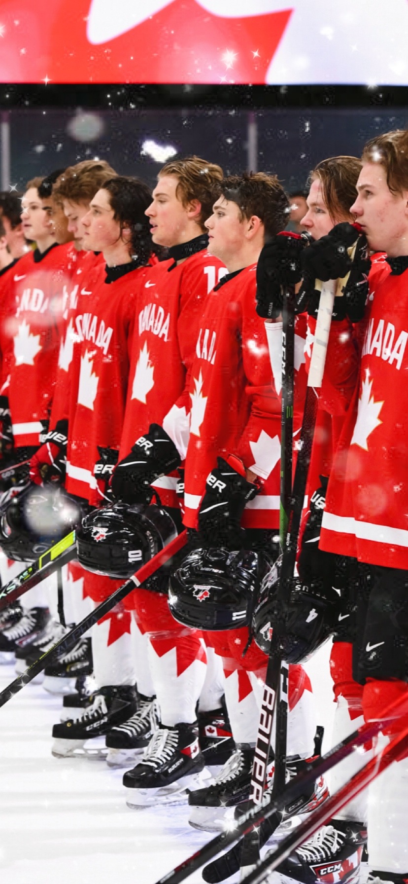 Where Hockey Meets Art — wallpapers • 2022 iihf world juniors team canada  +