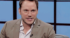 stydiaislove:get to know me meme | [4/5] favorite actors➥ Chris Pratt“I have