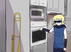 artisan-lex:  when mom isn’t home, and
