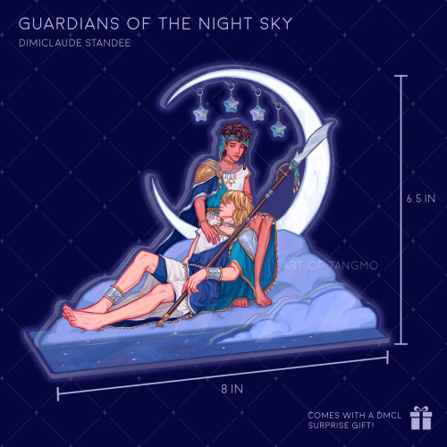 Guardians of the night sky, taking a breather to enjoy each other’s companyDimiClaude standee 