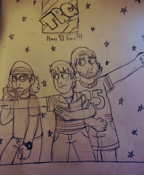 By The Way I Like Drawing Stuff! I Drew This Back When The TRG 10th Anniversary Was Coming Up At The