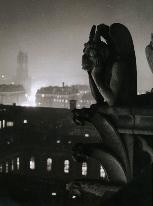 afrouif:Brassaï • Notre Dame Gargoyle-Paris, 1932