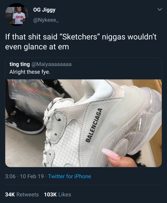 skechers like balenciaga