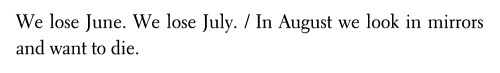 aridante:the complete works: the diary, virginia woolf // erasure, zoë lianne // dandelion wine, ray