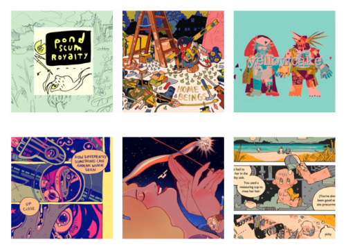 millionfish:updated my website! so if you’d like to be able to read all my recent comics in one area