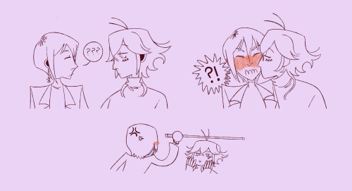Anon Asked For Jouno With A White Cane Ft. Tecchou And Here I Am Providing It A Whole Month Later