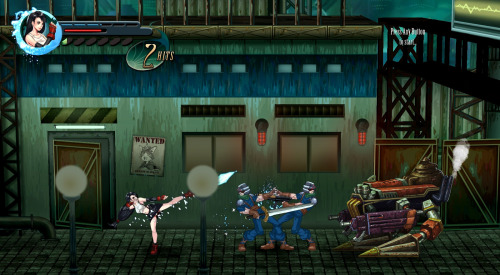 theomeganerd:Final Fantasy VII re-imagined as a 2D side-scrolling beat ’em upFinal Fantasy VII Re-im