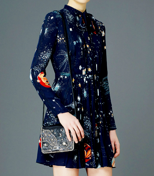 fashion-runways:VALENTINO Pre-Fall 2015 — Galaxy details