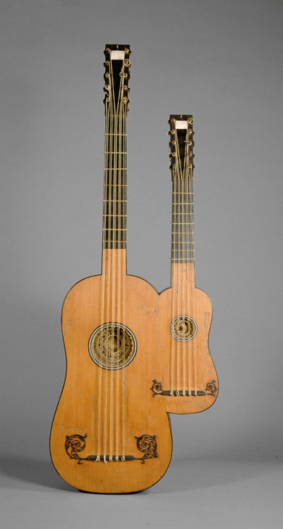 Guitar, ca. 1690Alexandre Voboam (Paris, France)- Materials: Unlisted- Length: 96 cm- Strings: 20 - 