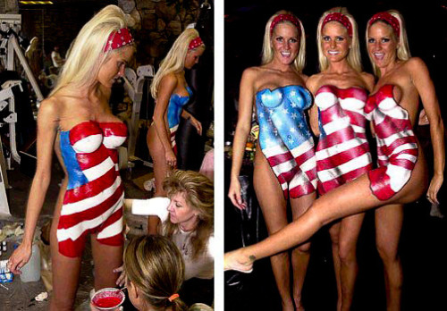mymarinemindpart3:  Body Paint pt 5