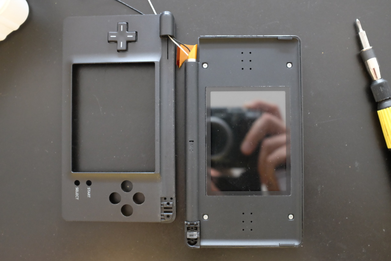 Everyday Hacks Repairing A Broken Nintendo Ds Lite Hinge