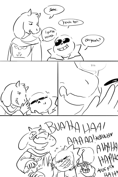dystopian au where toriel and sans have my humor and the world burns. 