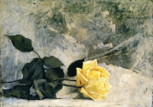 Yellow Roses - Dennis Miller BunkerImpressionism