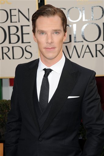 deareje: Golden Globe Awards 2013 - Arrivals #benedictcumberbatch ETA: one more gorgeous shot