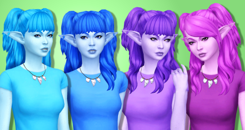 SimLaughLove Bun Bun &amp; Floppy Bunny Hairs in Sorbets RemixUpdated recolours from my ORIGINAL