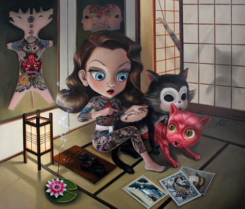 Under My Skin by Xue Wanghttp://fix.inkbutter.com/under-my-skin-by-xue-wang