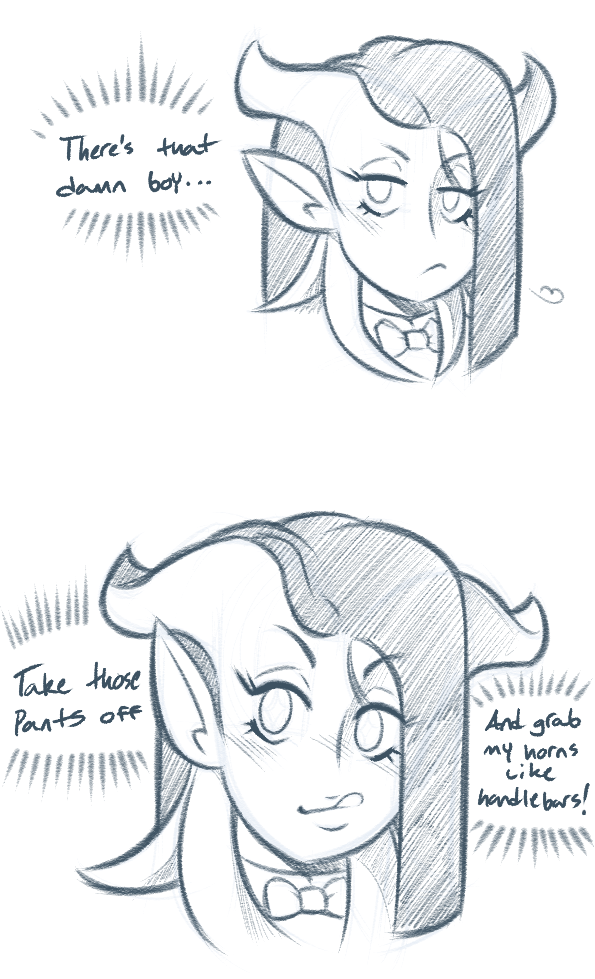 Lewd doodles and that sorta trash