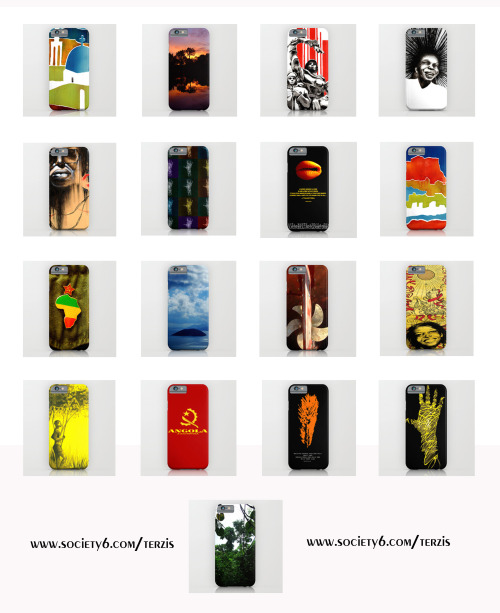 Artistic, colorful and sometimes politically aware I-PHONE &amp; I-PAD cases.http://society6.com/ter