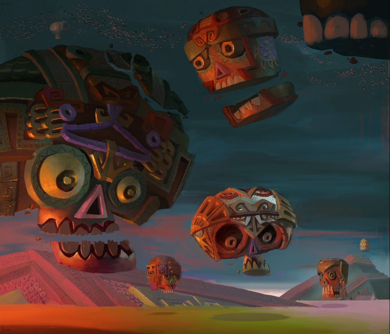 bronze-wool:  The Book of Life visual development artwork by Yashar Kassai (Part