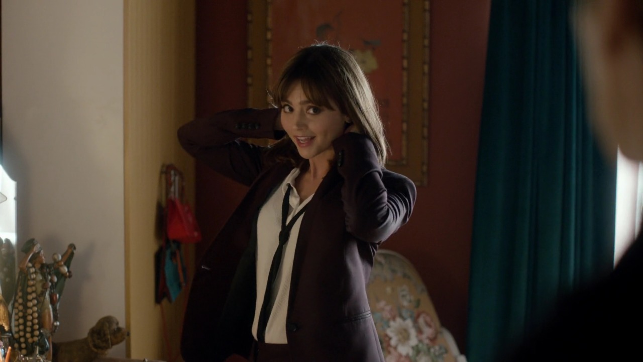  #Its Clara Suit Day #Doctor Who#Clara Oswald#Jenna Coleman#Time Heist #Not a DW Rewatch