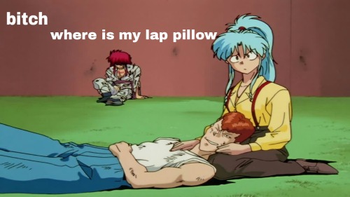 mspaintfanart: Kuwabara &gt; Kurama.