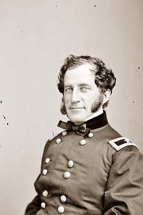 thecivilwarparlor:A Rare Civil War Smile-General Abram Duryée1815 – 1890Commander of one of the most
