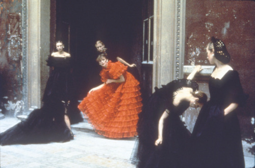 artfulfashion: Deborah Turbeville for Valentino; Collection from 1977