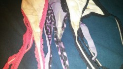 worndirtypanties:  panty paradise :)Submit your panties now at mart_thong@hotmail.ca or use the submit link !