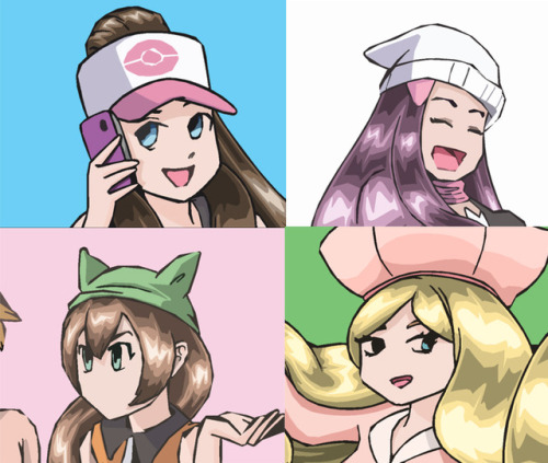 Pokémon girls hairjob 22nd part is now available on Patreon ! 8 characters !www.patreon.com/