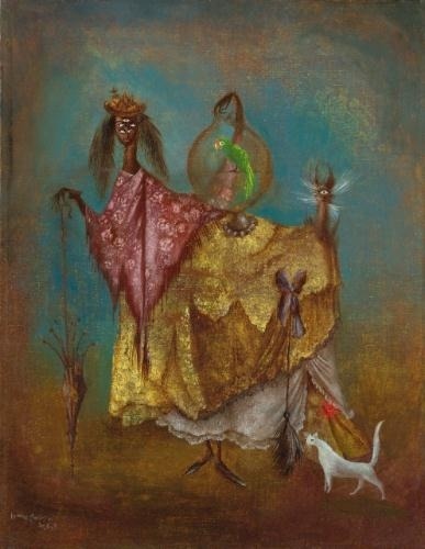 The Artist Traveling Incognito, 1949, Leonora Carrington