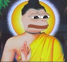 rarepepesblog:  Buddha Pepe