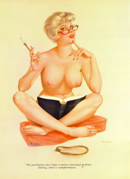 Porn photo lovethepinups:  Alberto Vargas - May Playboy