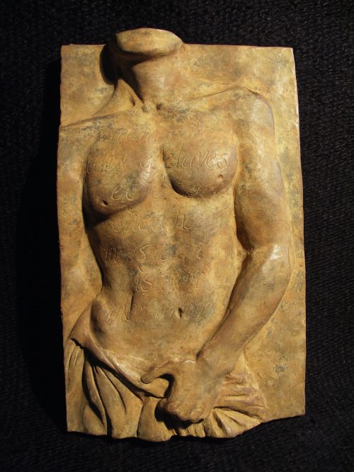 Porn Pics xxxnavigator:  a small bronze plaque by Alvaro