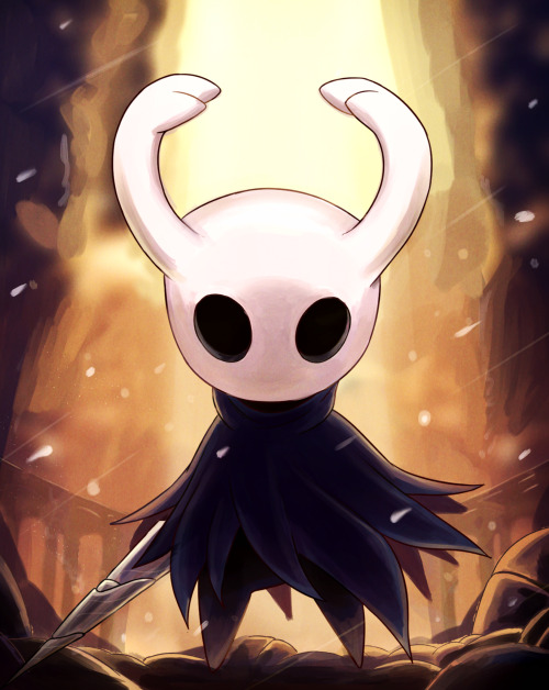 The Knight from Hollow Knight  (Another study of light and color) 