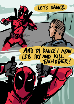 deadpoolandspider-man:  rickandmortyforlife:  deadpoolandspider-man:  rickandmortyforlife:  deadpoolandspider-man:  sciderman:  Deadpool’s swords are impossible  I’ve always wondered how he manages to unsheathe them from his back. Really, they’re