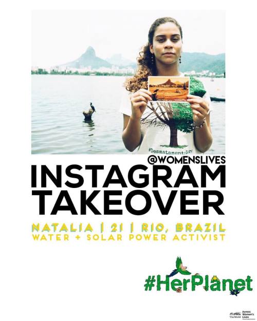 Good morning! To kick off our #HerPlanet series, today we are hosting an Instagram takeover with a #