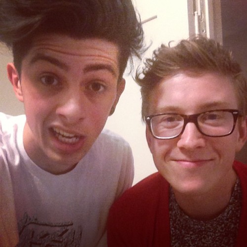 sampepper:  My boy @tyleroakley http://instagr.am/p/U6eUvXn6zD/