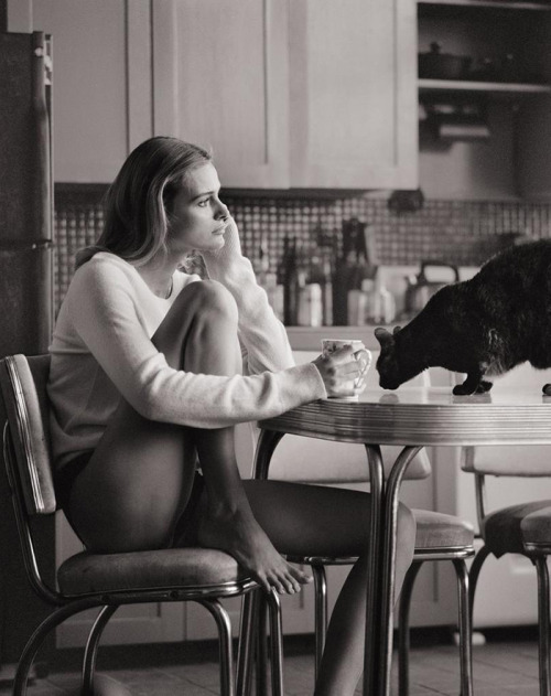 Edita Vilkeviciute by Mark Peckmezian for Holiday Magazine (via Nowear Land).